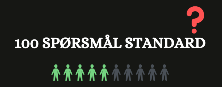 Illustrasjon til 100 spørsmål standard