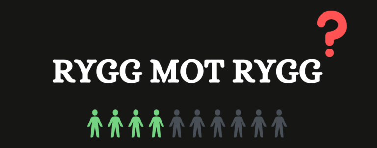 Illustrasjon til rygg mot rygg