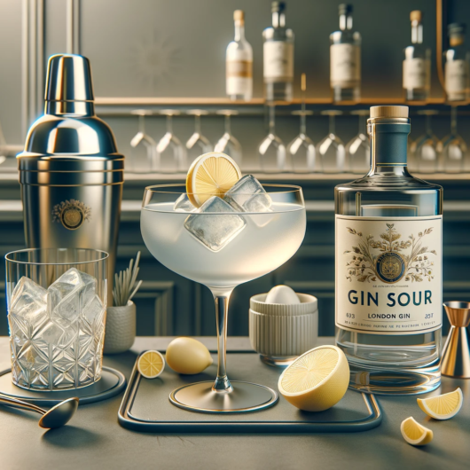 gin sour oppskrift