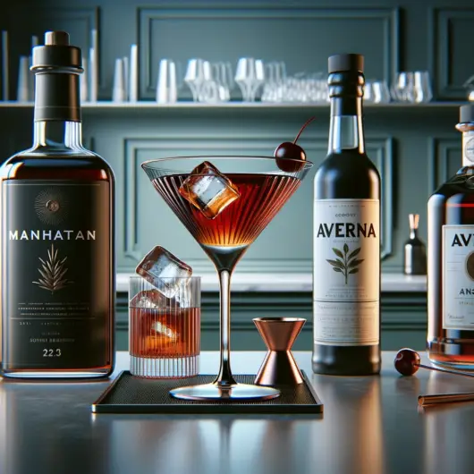 Black Manhattan oppskrift